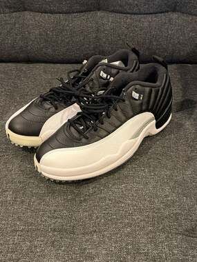 Air Jordan 12 Low 'Playoffs' Golf Shoes - 9.5M